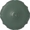 Ekena Millwork Pompeii Ceiling Medallion (Fits Canopies up to 2"), Hand-Painted Cloud Burst, 18 7/8"OD x 1 1/2"P CM18POCBF - alternate 1